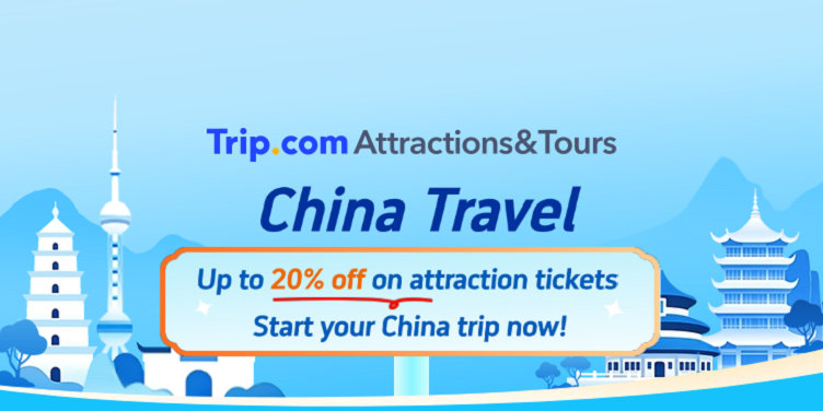 china-travel-20percent-of-attrations 20% off china attractions banner from trip.com